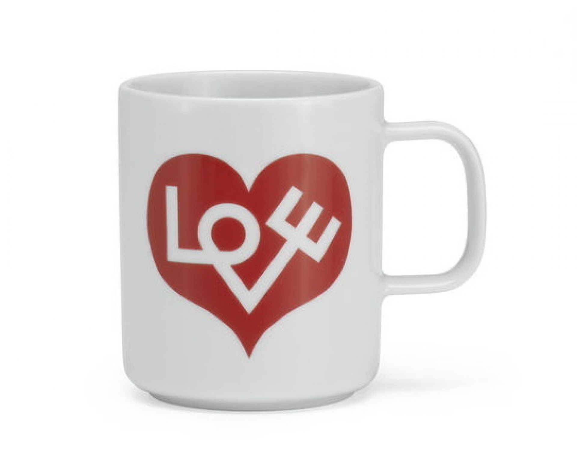 Coffee Mugs NEW Love Heart rot Tasse Vitra EINZELSTÜCK